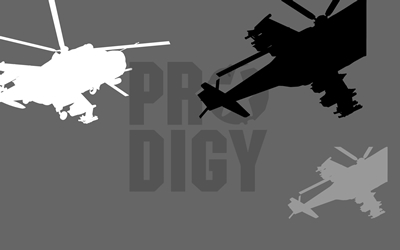 The Prodigy Helicopter Screensaver