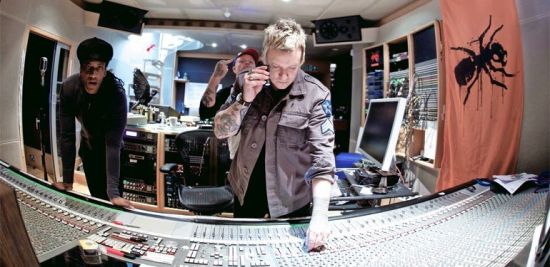 The Prodigy at studio 2014