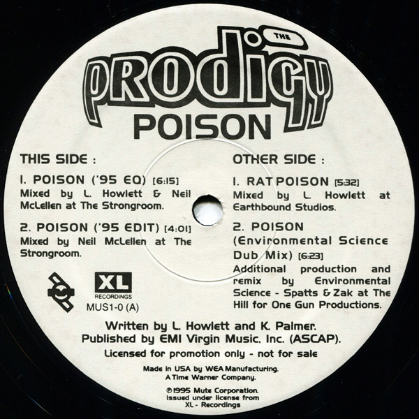Poison перевод на русский песня. Сингл Poison. Prodigy Poison. Poison 1995. Альбом продиджи Poison.