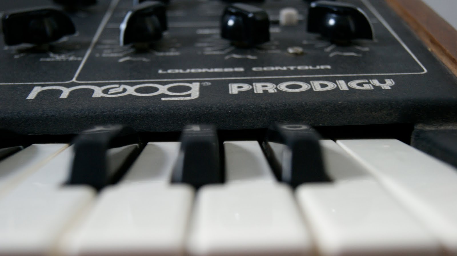 The Moog Prodigy synthesiser