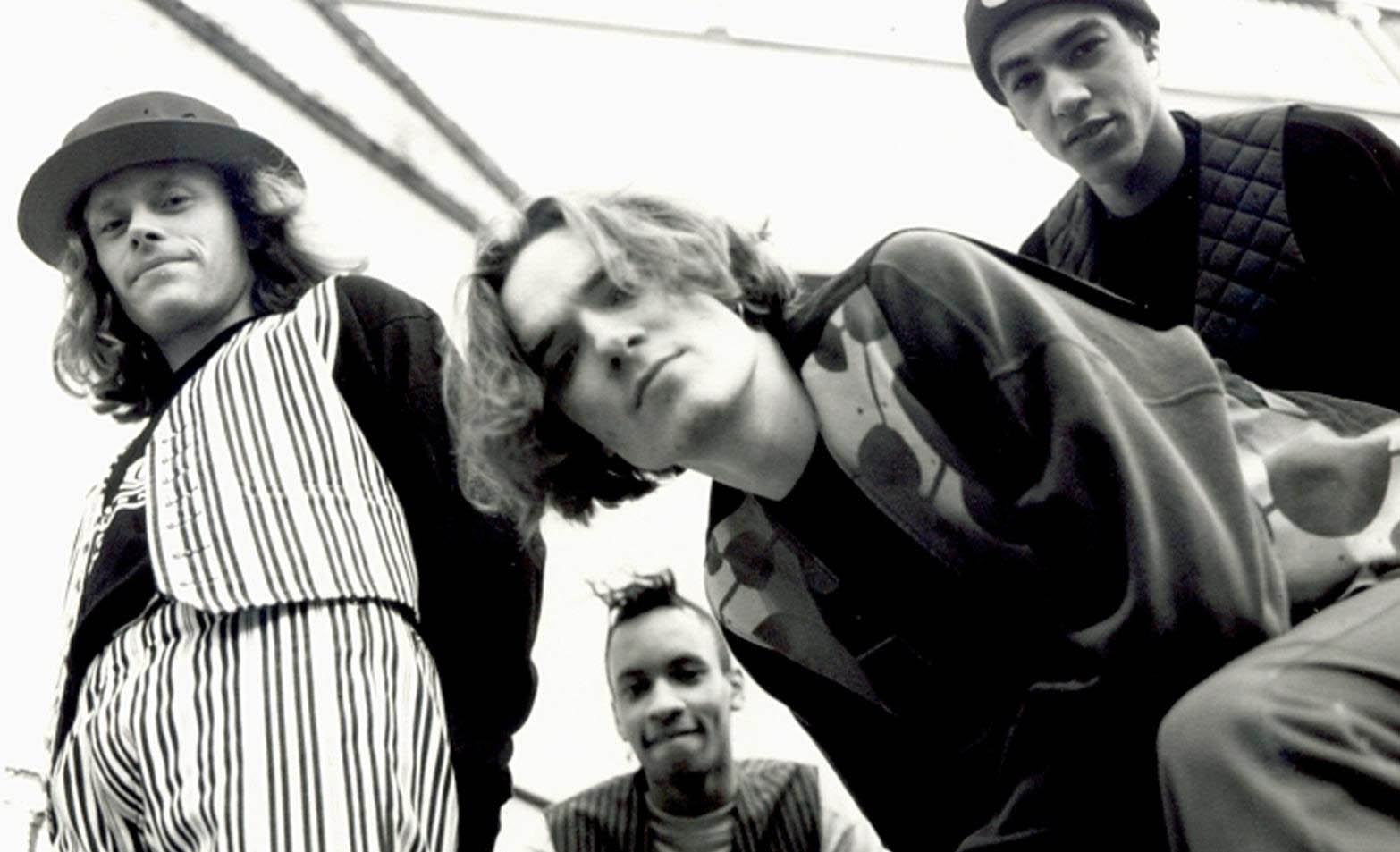 Promotional photograph of the band from the 1990s