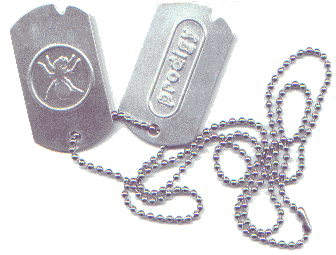 The Prodigy dog tags