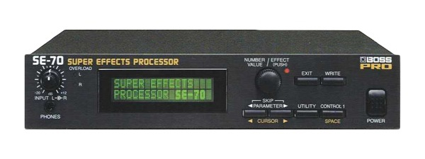 Boss SE-70 Super Effects Processor - ranked #86 in Effects