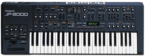 Roland JP-8000 analog modeling synthesizer