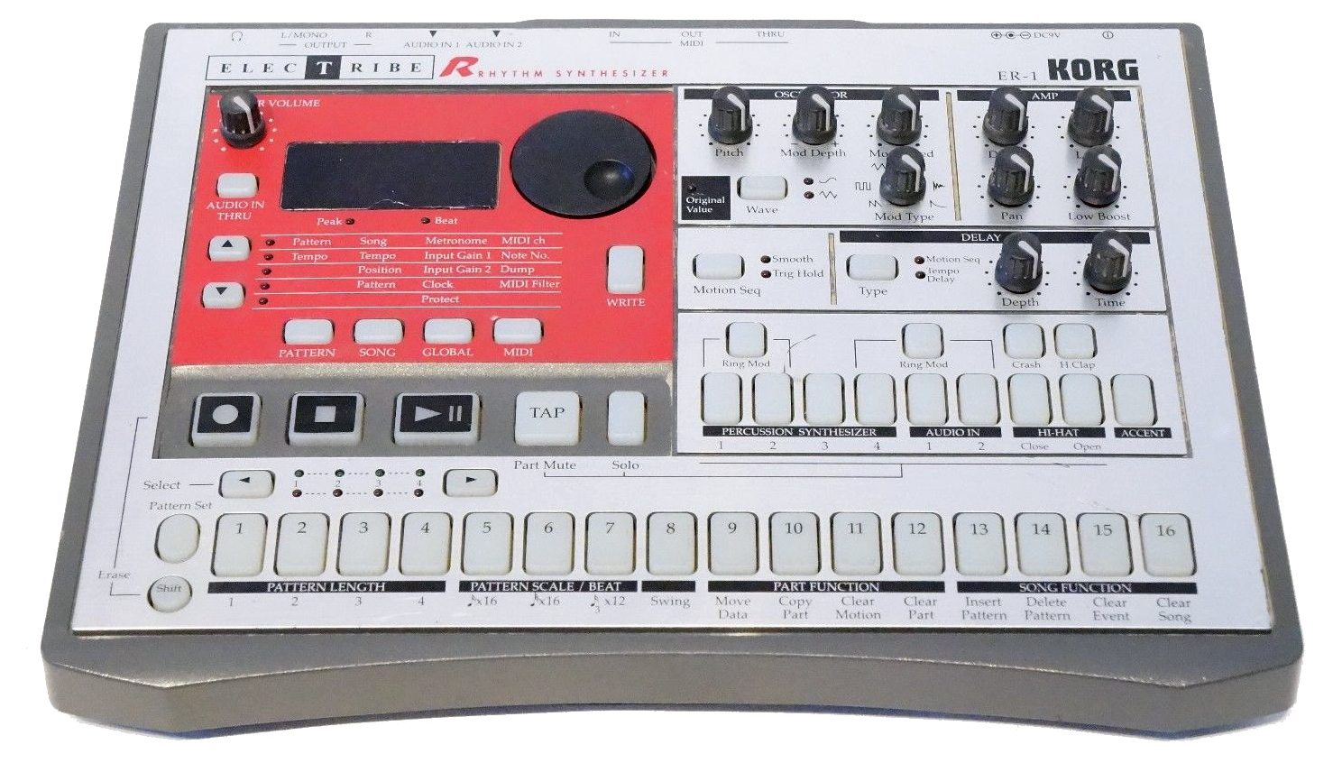 コルグ ELECTRIBE ES-1 Rhythm Synthesizer リズムマシン - 家庭用電化製品