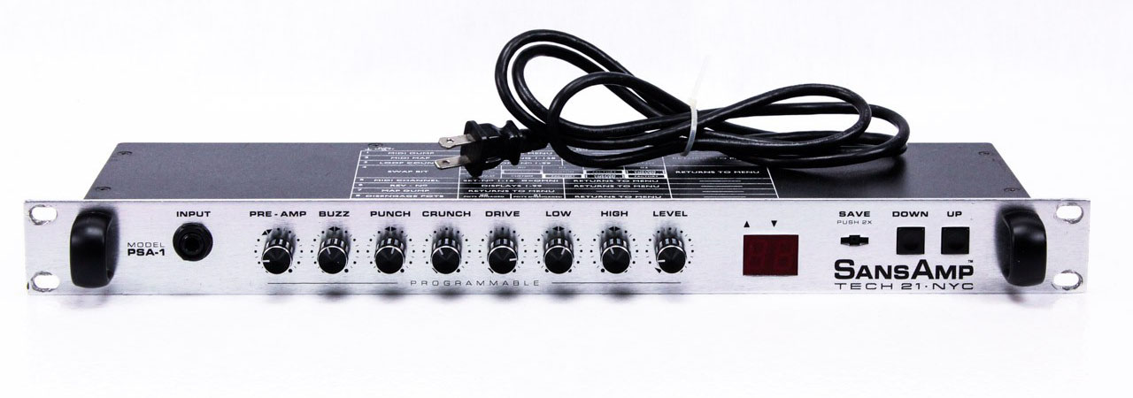 SansAmp Tech 21 NYC PSA-1 distortion box - The Prodigy equipment 