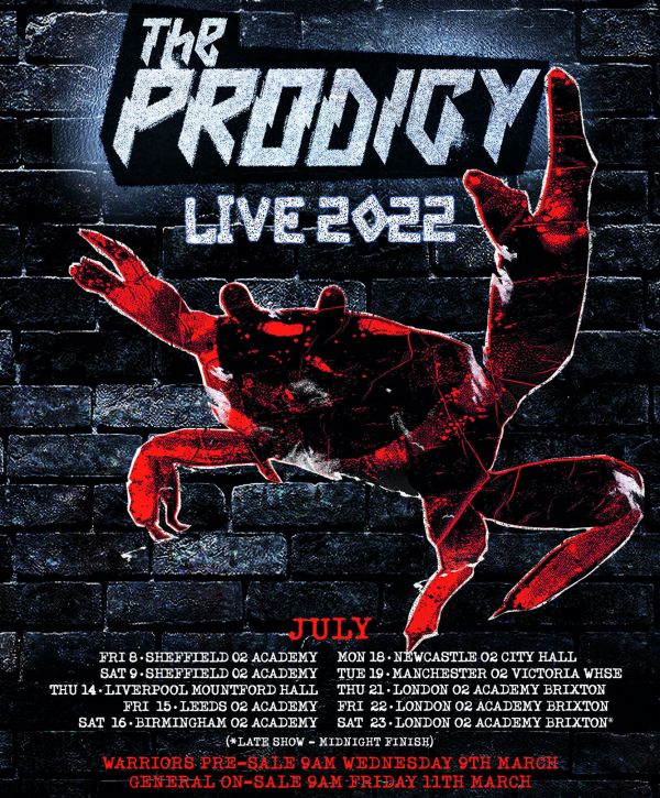 The Prodigy live 2022
