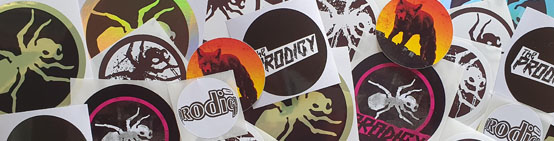 The Prodigy 30 pcs sticker set