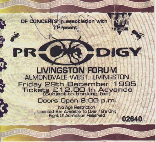 the prodigy tour tickets