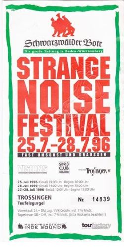 Strangenoise Festival